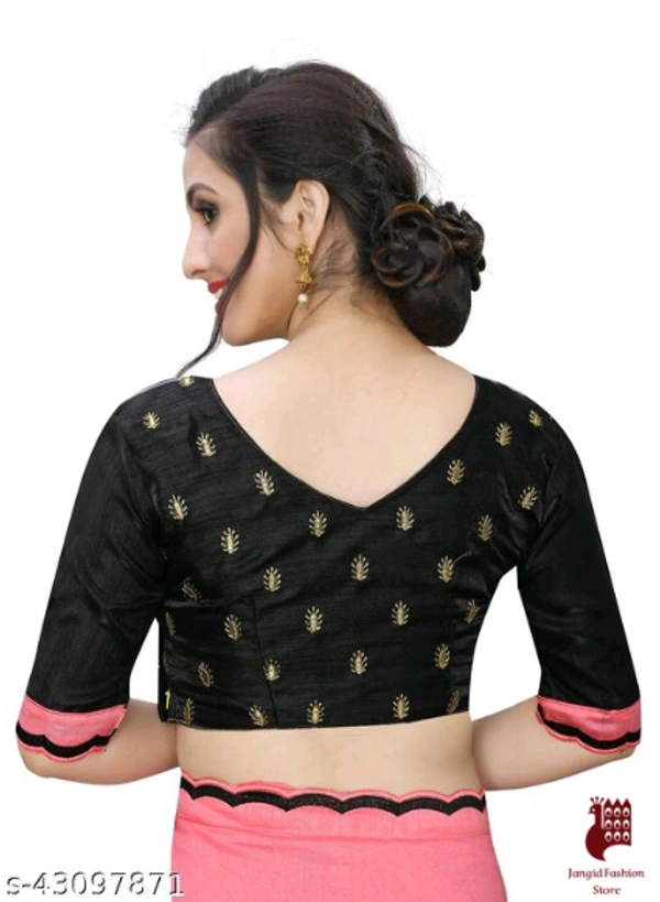 WOMAN SILK Sarees Abhisarika Petite Sarees - Embroidered, 1, PINK, FREE SIZE